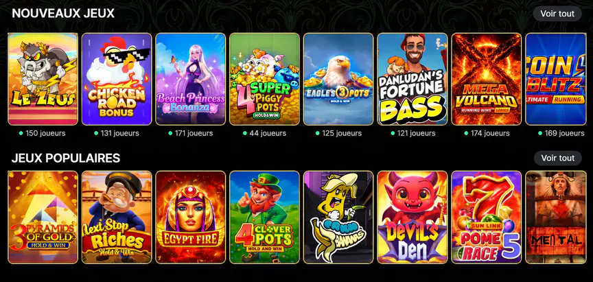 sherluck casino jeux